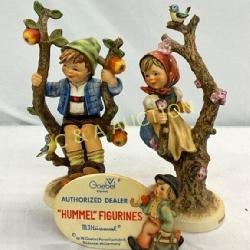 Goebel Hummel Figurines Lot with Sign, Lot of 3, 4