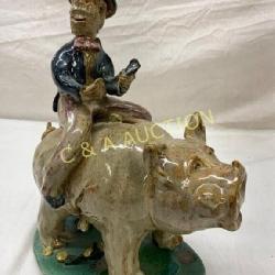 Crystal King 12-Inch Signed Uncle Sam The Socia
