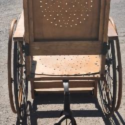 c. 1860s Civil War Era Wheelchair - Military