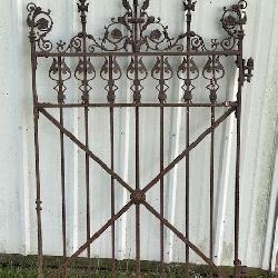 Antique Cast Iron Gate