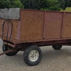 Stan-Hoist  all steel hydraulic dump wagon 12'X6'