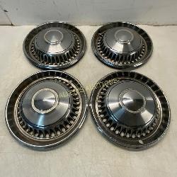 4 Chrome Wheel Hubcaps