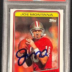 Graded and Certified Football Autograph Collection