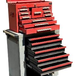 Kennedy 15 drawer rolling cabinet