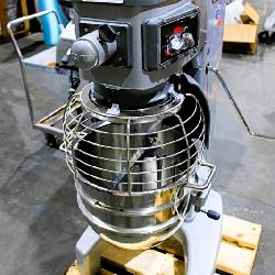 New 2025 Scratch & Dent Hobart Legacy Hl300 Mixer W/ Bowl & Paddle Attachment 200-240v 3ph - Cracked Bowl Arm & Cracked Control Cover