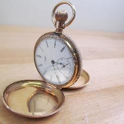 14K Gold VIntage Elgin Pocket Watch