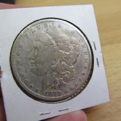 1879 Morgan Silver Dollar Coin