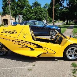 Gaines, MI Reverse Trike Hudson Stinger Signed LE