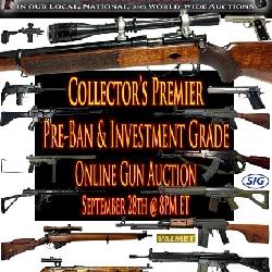Pre-Ban Preban Collector's Premier Online Gun / Firearm  Auction
