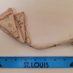 36 Sneck Snelled Hooks New Old Stock Hook Size