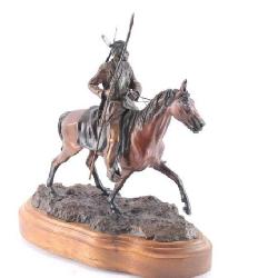 James P. Regimbal Bronze Sculpture.