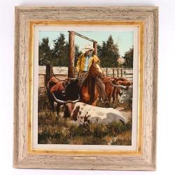 Original Oil on Board.