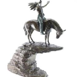 Oversized Metal Statue by McKay, Jr.