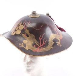 Japanese Edo Period Jingasa Helmet.