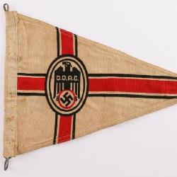Third Reich D.D.A.C. Vehicle Pennant.