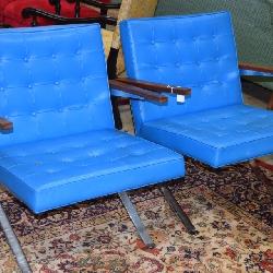 LOT 1096 ROYAL CLUE MID CENTURY CHAIRS