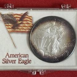 2002 American 1oz Silver Eagle