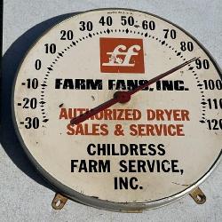Farm Fans Inc. Wall Thermometer
