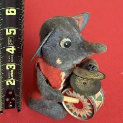 MUSICAL ELEPHANT CLOCK WORK TOY WIND UP- doesnï¿½t