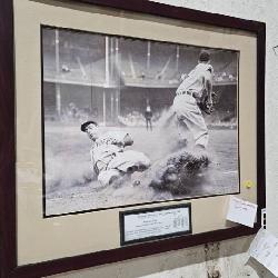 BASEBALL FRAMED PICTURE