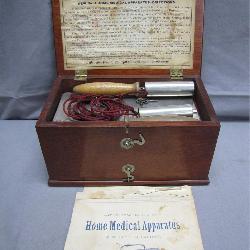 New No. 4 Home Medical Apparatus in Wood Case