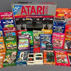 Vintage Atari 2600 System