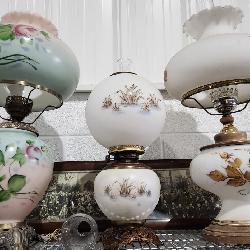 Gone with the Wind Hurricane Lamps