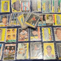 Collection of 1950's-60's Baseball Cards