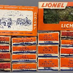 Postwar Lionel Plasticville sets