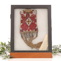 BLACKFOOT MEDICINE MAN BEADED BAG
