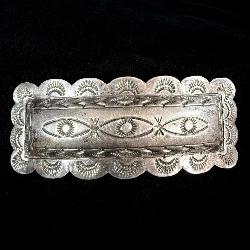 Sterling Silver Native American Barrette