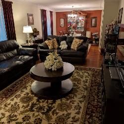 Living Room and Dining Room