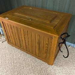 antique ice chest