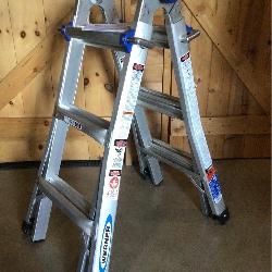 WERNER MULTI TELESCOPING LADDER