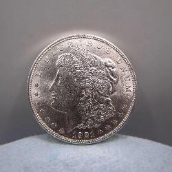 1921 Morgan Silver Dollar