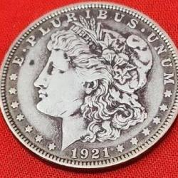 1921 Morgan Silver Dollar