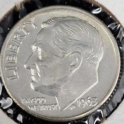 1963-D Silver Roosevelt dime