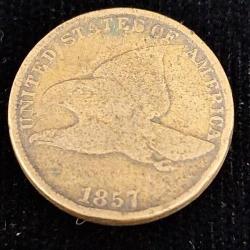 1857 Flying Eagle Cent