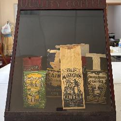 Vintage Frohman's Quality Coffee Display Case