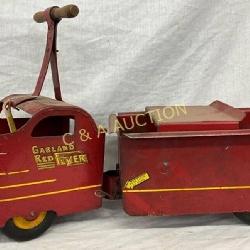 Garland Red Flyer Metal Pedal Scooter with Dump Be