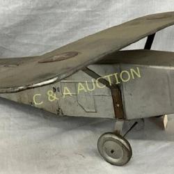 Metal Giant Flyer No. 200 Toy Airplane, 24in by 19