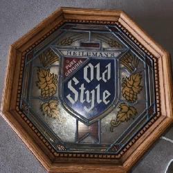 lighted Old Style sign