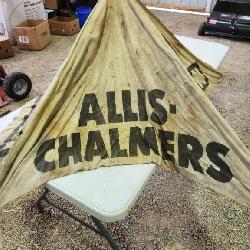 Allis Chalmers sun shade and bracket