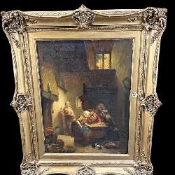 KARL VAN DEN EIJCKEN OIL ON BOARD