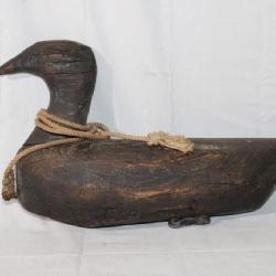Early NC Folk Art Duck  Decoy 12.5
