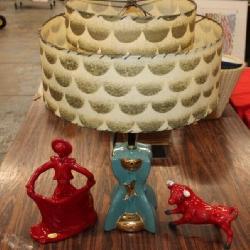3pc Mid Century Modern Lamp 26