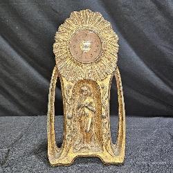 Vintage Gilt Bronze Art Nouveu Clock