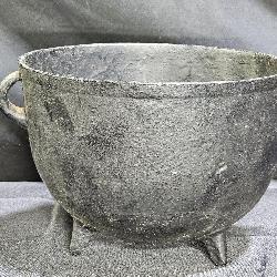 Vintage Cast Iron Bean Pot