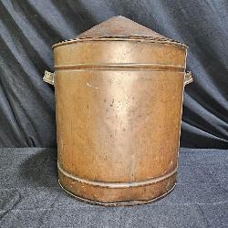 Antique Large Copper Hearth Bucket