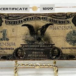 1899 Black Eagle 1 Dollar Silver Certificate